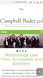 Mobile Screenshot of campbellbader.com